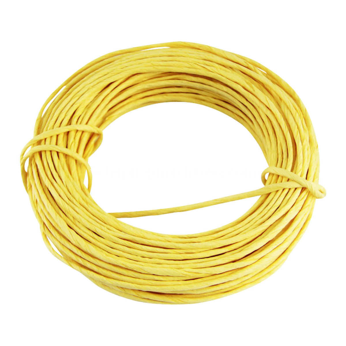 dây giấy xoắn màu vàng yellow color twisted paper cord